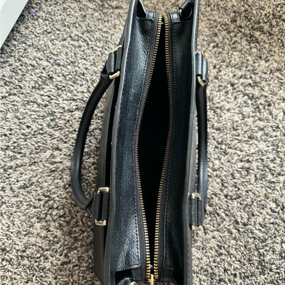 Kate Spade Grove Street Small Caley Leather Satchel - Black - Picture 3 of 6